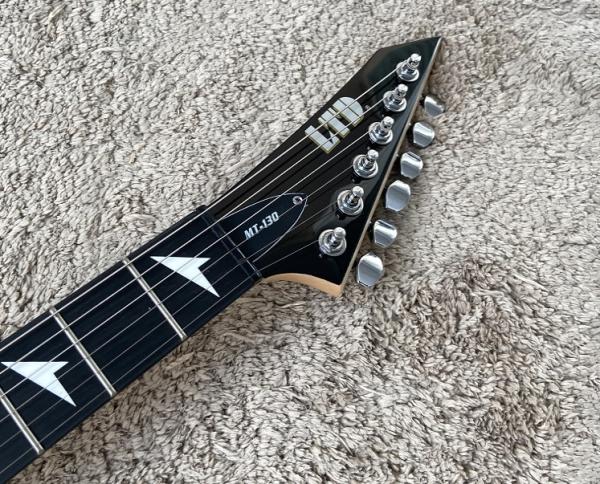 Custom Genuine MT-130 Electric Guitar Ebony Fretboard Original Accessories with Soft Bag