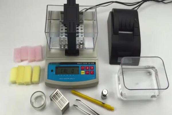 Material Apparent Density and Wet Density Test Machine Foam Sponge Product Density Tester