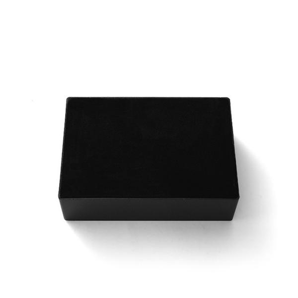 Fashion Black Plating  12*8.5cm Rectangle Ashtray Pocket Cigarette Ashtray