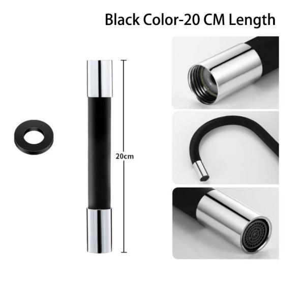 Other Bathroom Water Faucet with 360 Degree Rotatable Spout and Flexible Extension Hose