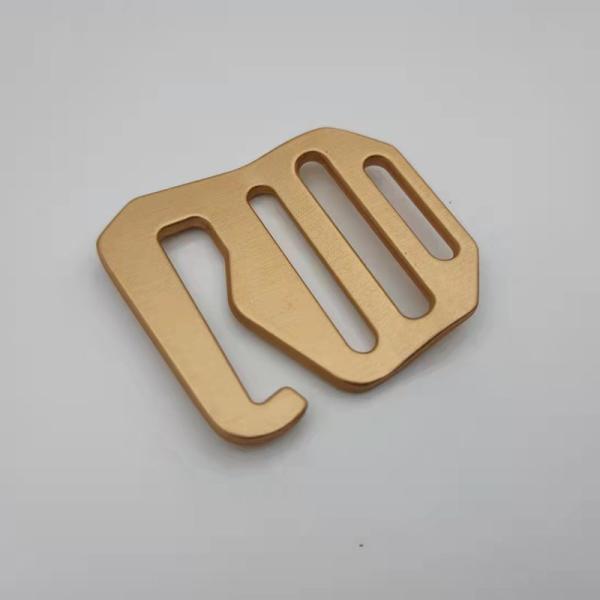 25.6mm Triangle Zinc Alloy Slider Lock Buckles For Pet Collar