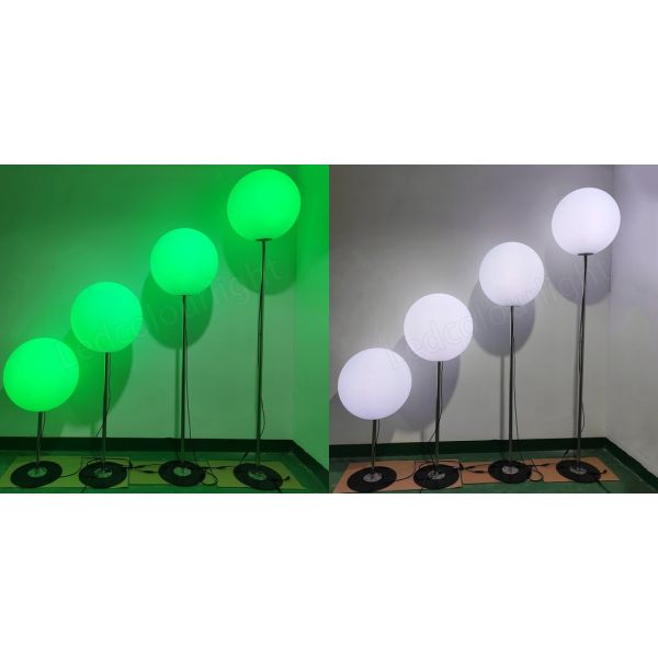 Outdoor Landscape Festival Standing Addressable DMX RGB LED Pixel Sphere Lights