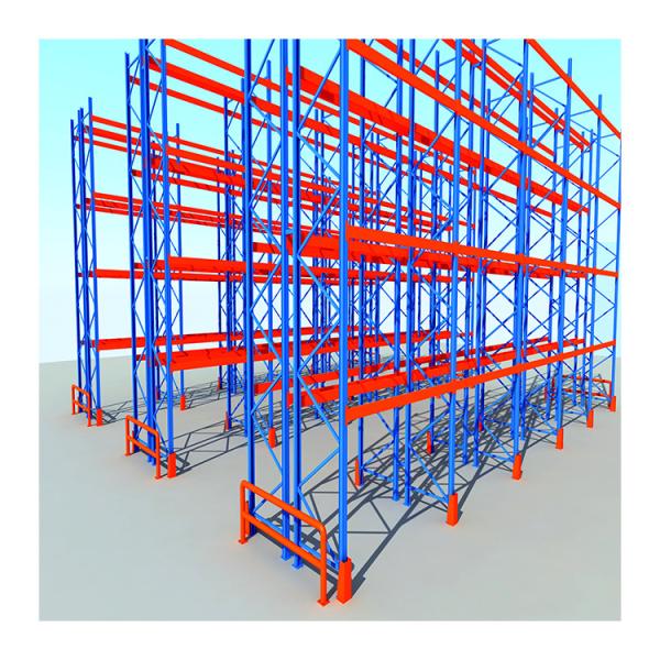 Blue Pallet Storage Rack Industrial Heavy Duty Steel Storage Shelves