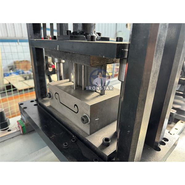 “100mm sandwich rolling shutter door machine, sandwich shutter roll forming machine, insulated shutter panel forming line, rolling shutter door making machine, cold roll former, metal shutter door ”