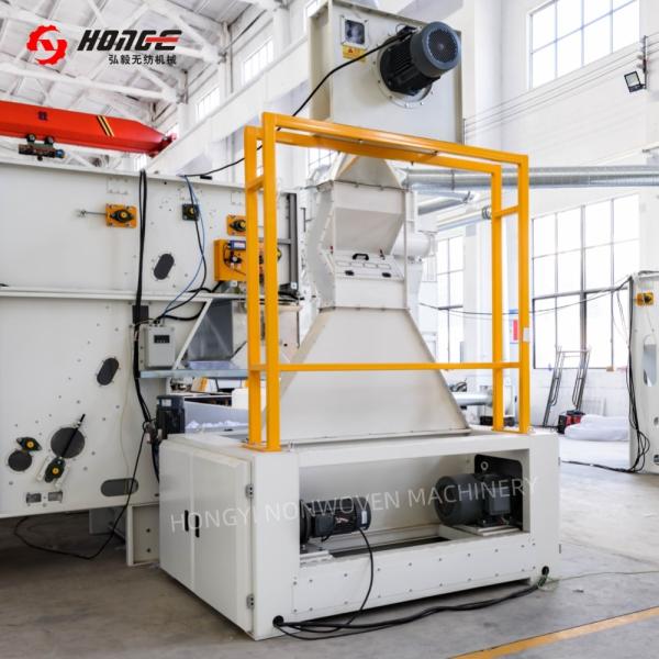 Electronic Cotton / PP Fiber Opening Machine For Covering / Textile Machine