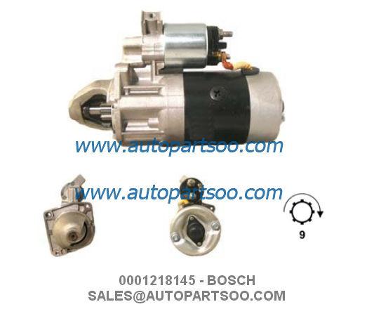 0001218133 0001218145 - BOSCH Starter Motor 12V 2.2KW 9T