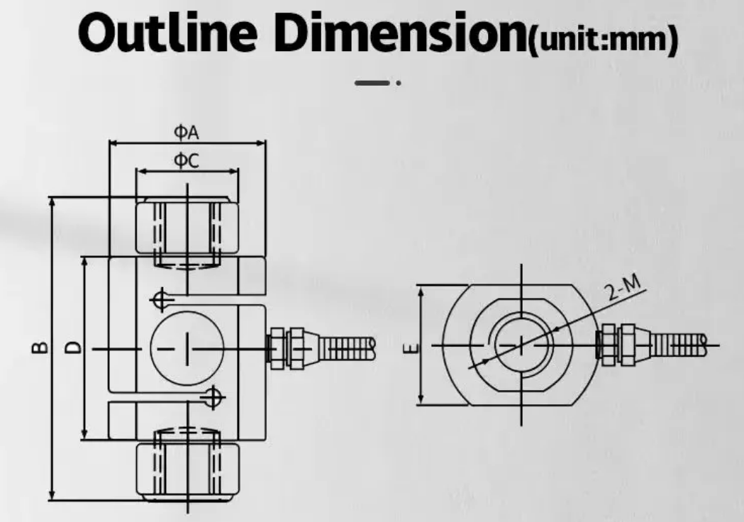 High Precision S Type Tension Pressure Force Sensor Weighing Scale S Type Load Cell