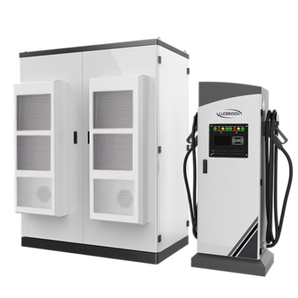 Large Ev Charging Pile 300kw 1000v Dc Output Electric Car Charging Points For Solar Car