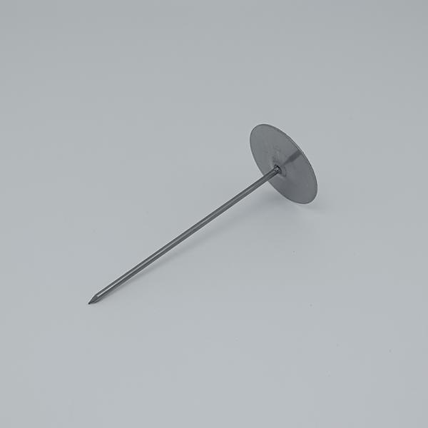 Low Carbon Steel Duct Liner Cup Head Pins For Insulation Internal Or External Walls
