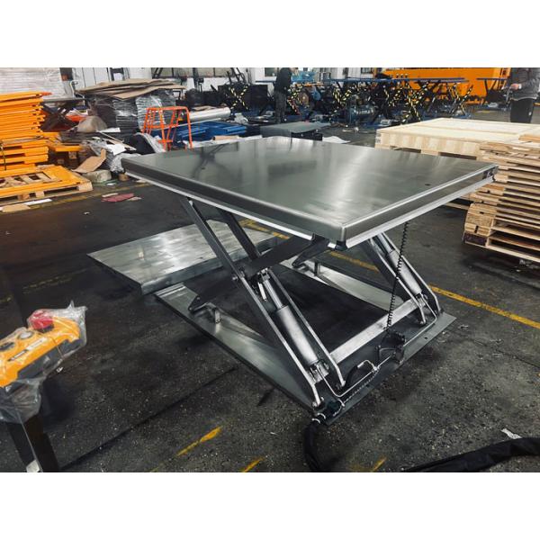 Низкопрофильный нержавеющей стали Scissor таблица подъема для медицинской промыш