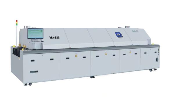 Reflow sem chumbo Oven For Assembly Line de SMT das zonas do forno 6 do Reflow MA-600