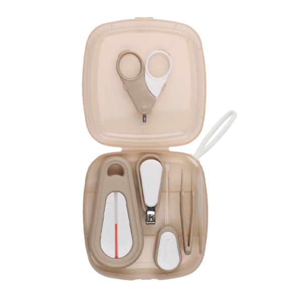 Customized Logo Multi-functional Portable Durable Baby Nail Clippers Kit Baby Grooming Set for Baby Boy Girl
