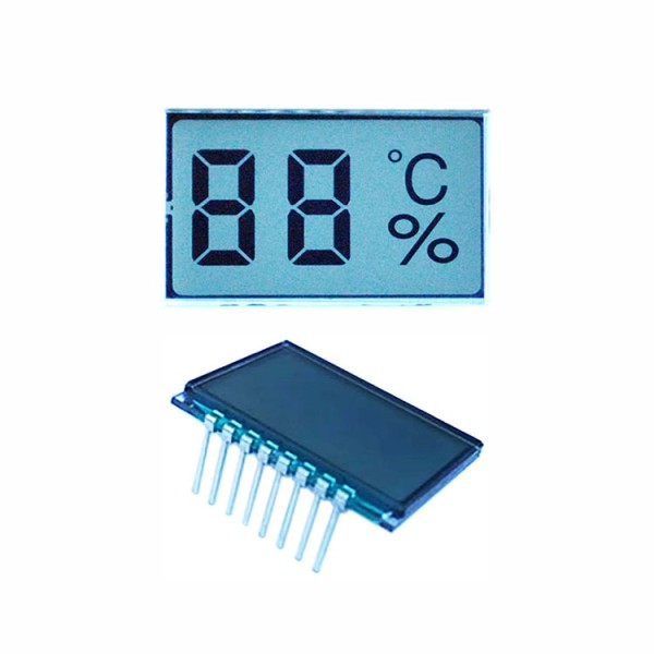 High Quality Custom Lcd Screen 7 Segment   Thermostat Lcd Display Screen