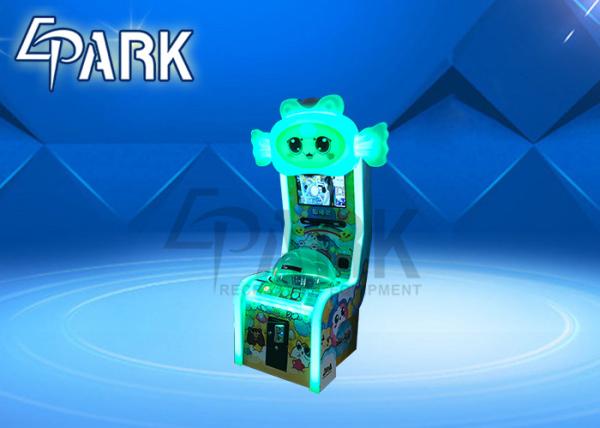 Video Hit Hammer Coin Pusher Arcade Machine Attractive And Exciting