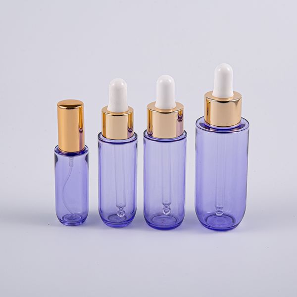 10ml to 50ml PETG Dropper Bottle Ball Shaped Precise Dispensing