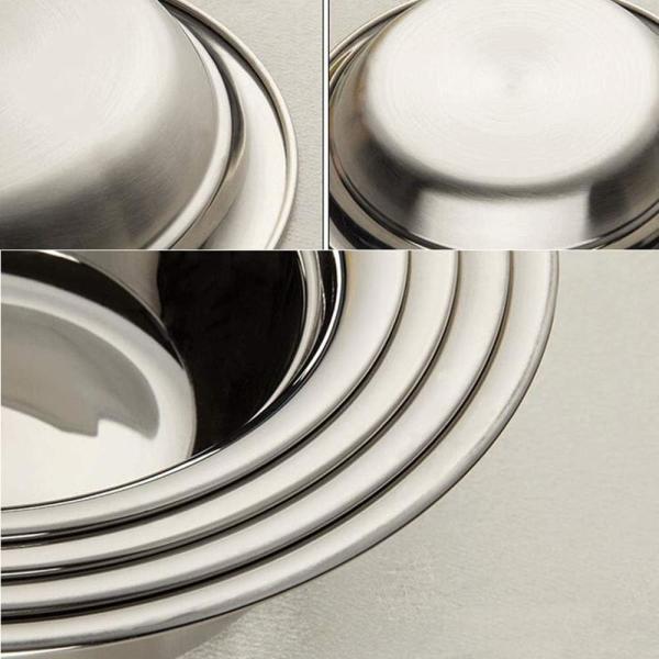 Stainless Steel Camping Plates Cups And Bowls Set. Camping Dish Set, Camping Mess Kits, Dinnerware Set