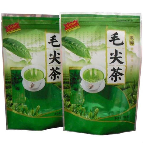 Stand UP Plastic Tea Packaging Bags with Zip-Lock