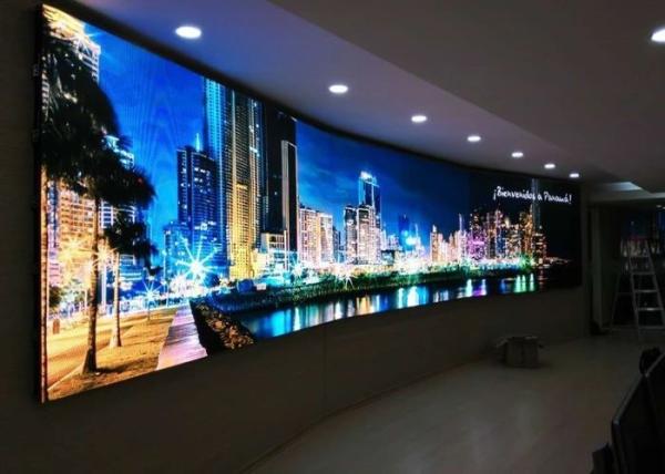 P2.5  Indoor Full Color LED Display Screen Unit Board Surface Mount 320*160mm