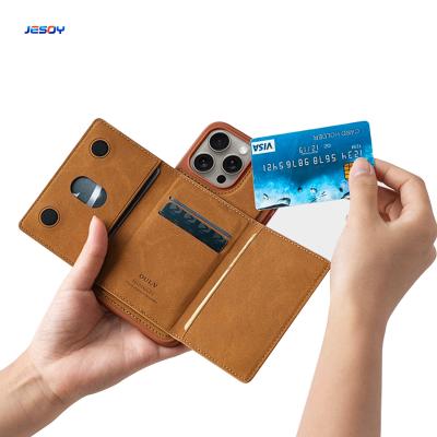 UV Printing Vegan Leather Phone Pouch OEM For IPhone Cover