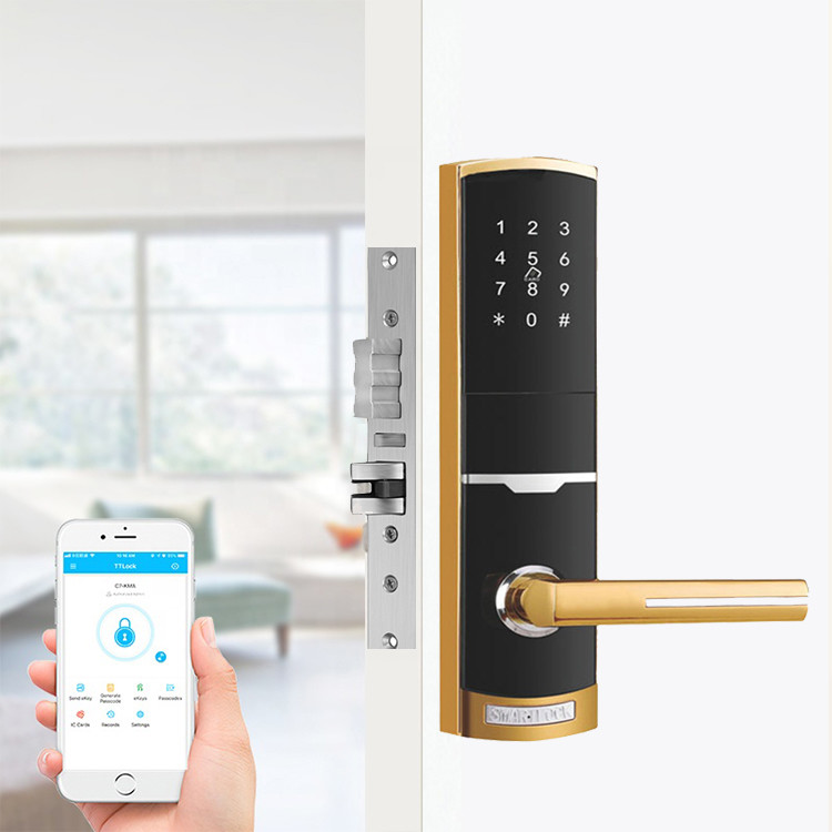 Замок батареи Keyless с паролем гостиницы квартиры замка кнопочной панели Wifi