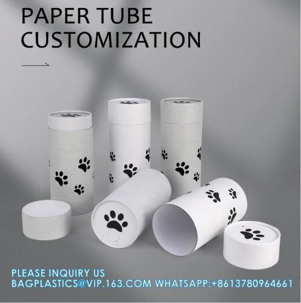 Funeral Supplie Cardboard Biodegradable Animal Coffin Casket Scatter Pod Paper Tube Cremation Ashes Pet Scatterinh Urn