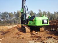les plates-formes de forage rotatoires utilisées KR90C de pointe la construction Mait Piling Machine d'infrastructure de technologie