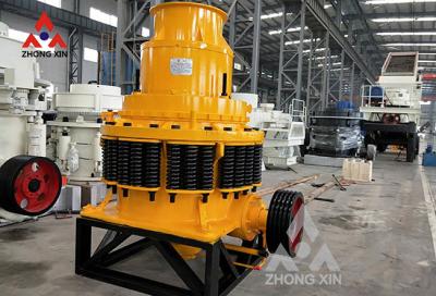 Triturador do cone da pedra da mola do zhongxin de Jiaozuo na máquina deixando de funcionar da pedra da fábrica