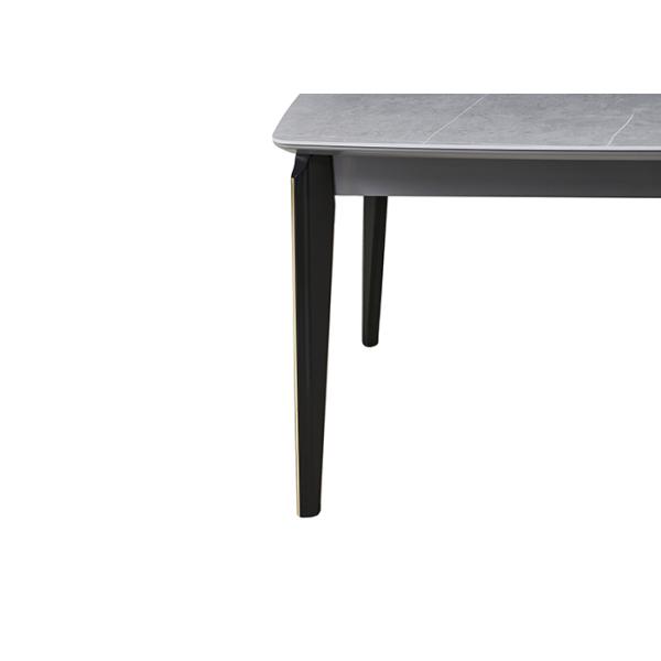 ISO9001 Modern Fashion Rock Board MDF Dining Table