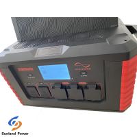 Centrale extérieure de l'énergie de panneau solaire de système portatif de stockage 2000Wh avec l'inverseur
