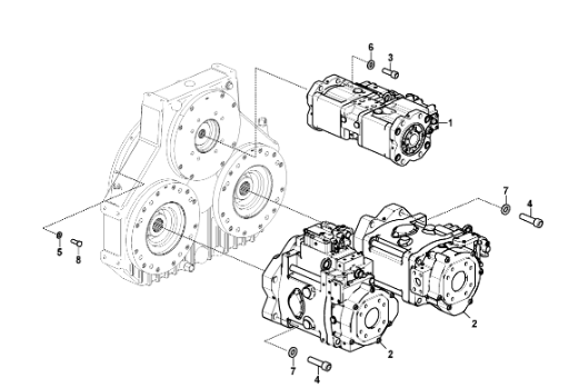 VOE 14670155 Pump K3V280S180L-0E53-VB For EC900 VOLVO Hydraulic Pump