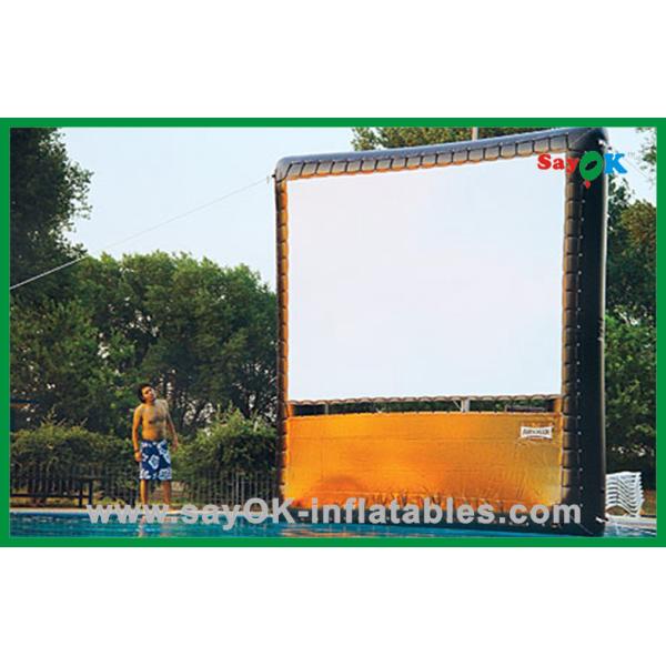 Portable Home Inflatable Movie Screen / Projection Display Custom Inflatables