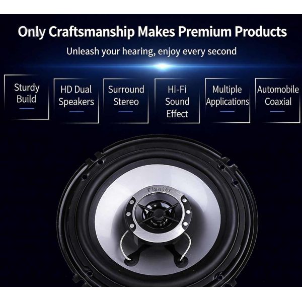 12V 280W Universal Car Audio System Automotive Coaxial Car Full Range Speaker