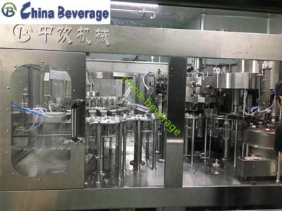 Poder carbonatado giratório automático do motor principal de máquina de enchimento 3KW da bebida