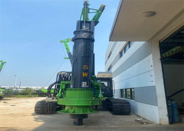 2.8Km/H 3.8L Hydraulic Drill Rig Mechanical 125KN/M Rotary Drilling Rig