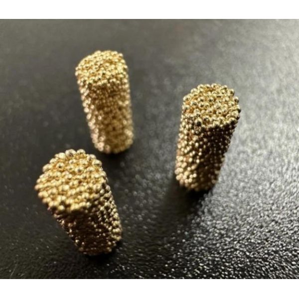 Porous Brass Filter Element For Pneumatic Air Filter