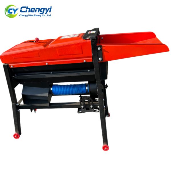 Iron Body Corn Thresher With Blower Maize Processing Machine High Efficiency Cleaning Use
