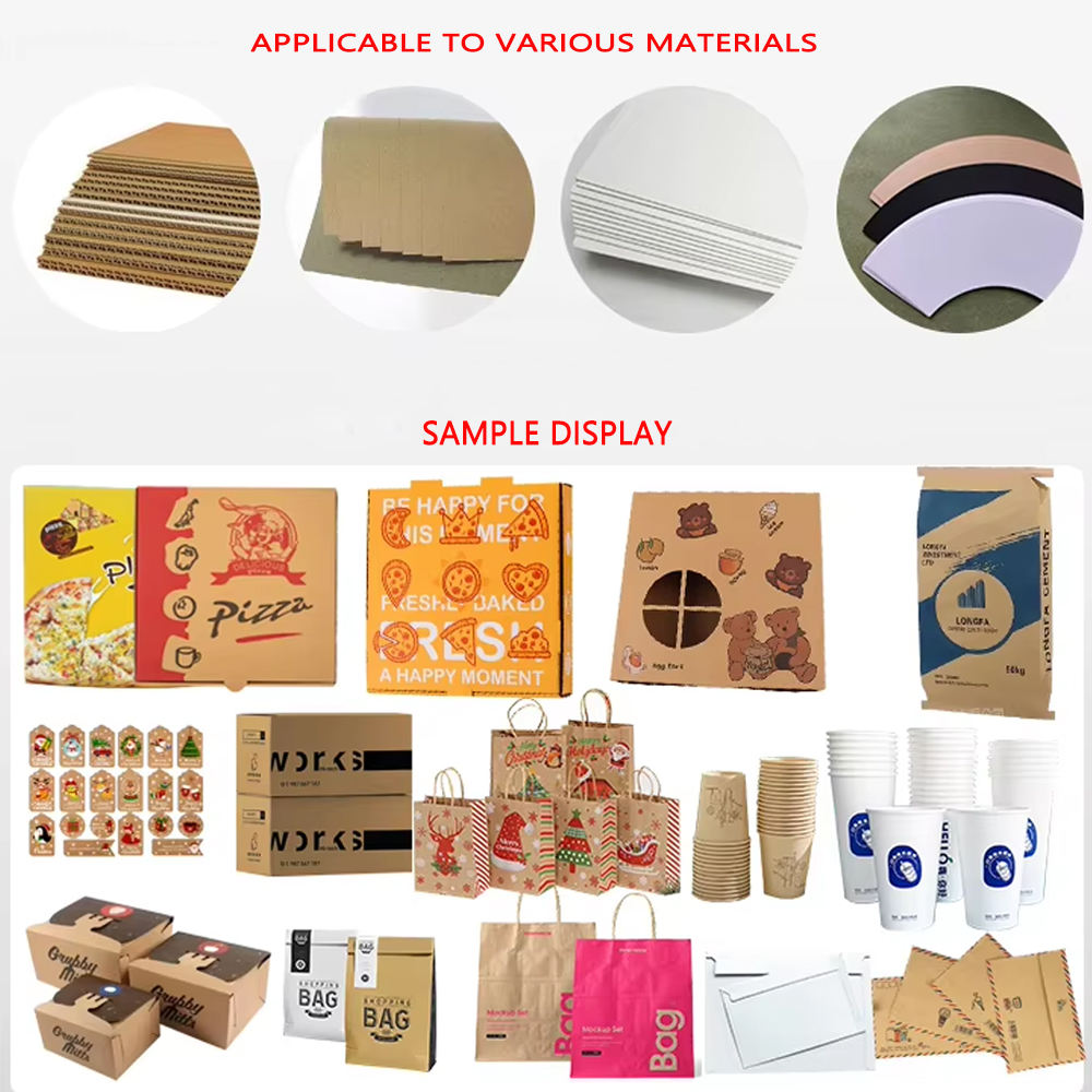 High-Speed Automatic Single Pass Digital Inkjet Printer for Carton Boxes Labels and Flex Packaging Materials