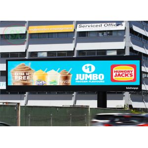P16 DIP346 RGB LED Die-Cast Aluminum Screen Outdoor Waterproof Cabinet full color led display