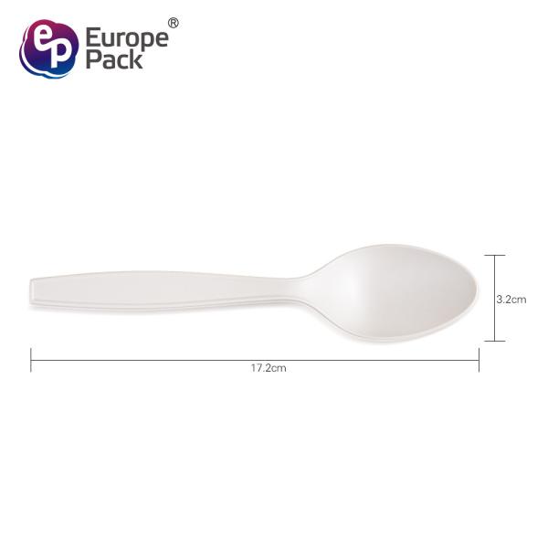 Food grade biodegradable cutlery disposable starch plastic spoon