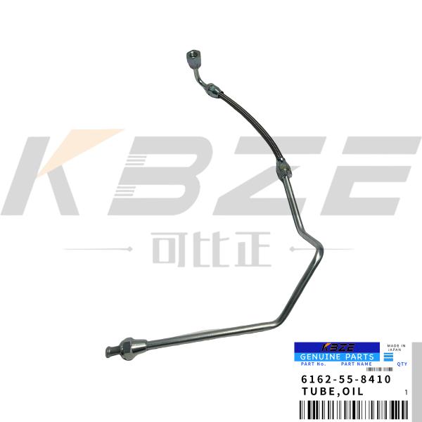 6162-55-8410 KOMATSU SAA6D170E-2 ENGINE 6162558410 TURBO OIL INLET PIPE FOR EXCAVATOR