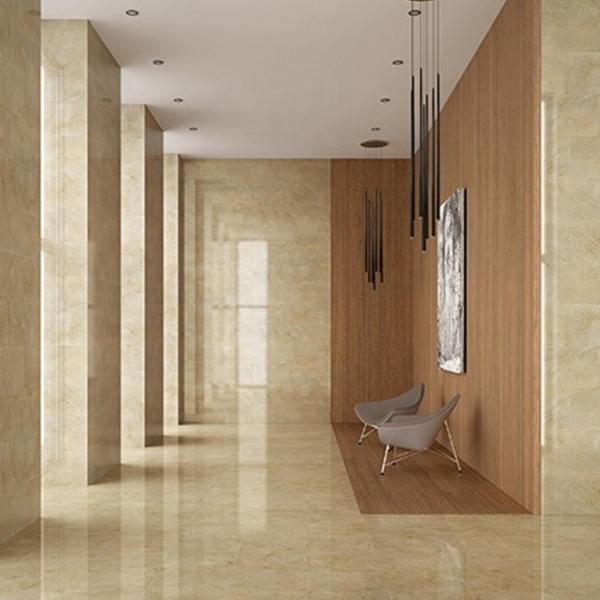 Wholesale polished high quality cream marble tile