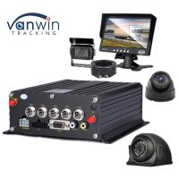 4CH 1080P H.265 Cartão SD DVR móvel GPS Tracker para Instrumento de Gravação de Carro