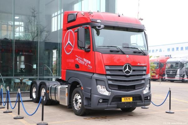 2023 Mercedes Benz Actros Tracteur Truck avec roue motrice 6x4 moteur diesel 480 chevaux et écran tactile Aucun