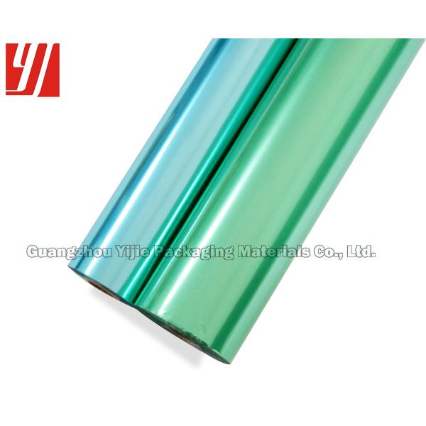 SGS Green Hot Stamping Foil For Digital Printing Showing Board Medicine