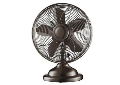 12 Inch Vintage Electric Fan With Switch Control 3 Aluminium Blade 60Hz