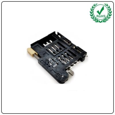 Um tempo de 8 ciclos de Pin Smart Card Connector With 5000