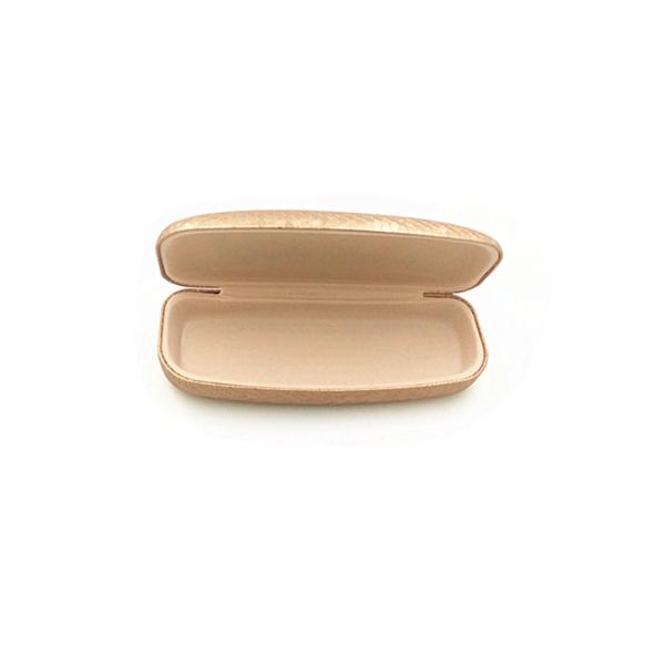Golden Soccer Line Optical Glasses Case Bright Leather Reading Glasses Case