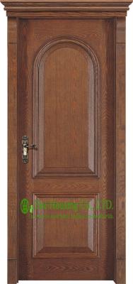 Lacquer Finish 40mm Solid Timber Entry Door For Apartment, Outward Opening External Door