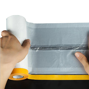 Automotive Roll Masking Film set, Painting Tray kit, Pre-Taped, Sheeting Covering, Car Furniture Protection Cover