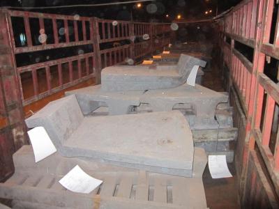 1 Ton Cr-Mo Alloy Steel Castings,Deflector Liner Feed Head with Hardness HRC33-43 for Mine Mill